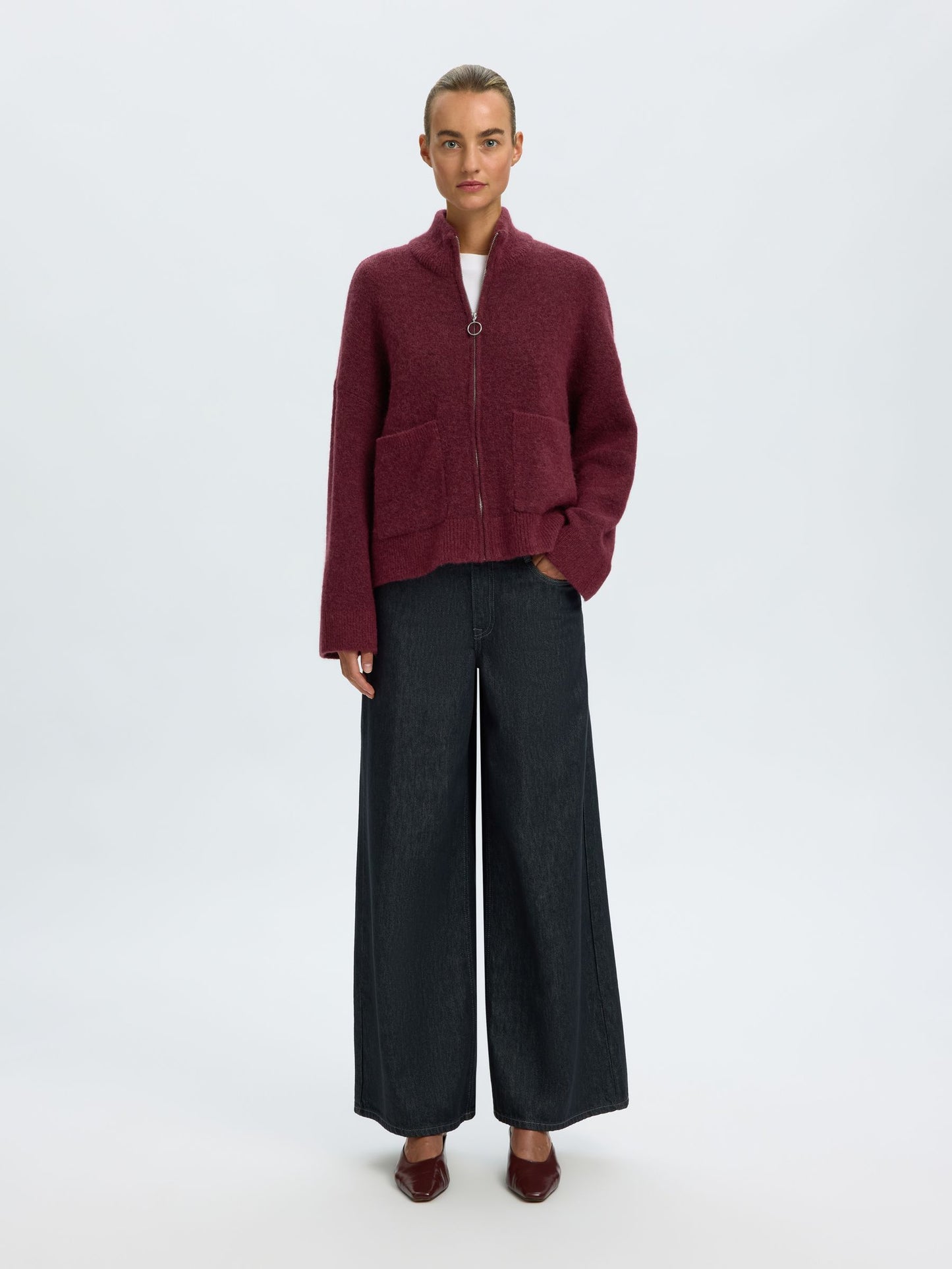 SIA RAS CARDIGAN TAWNY PORT
