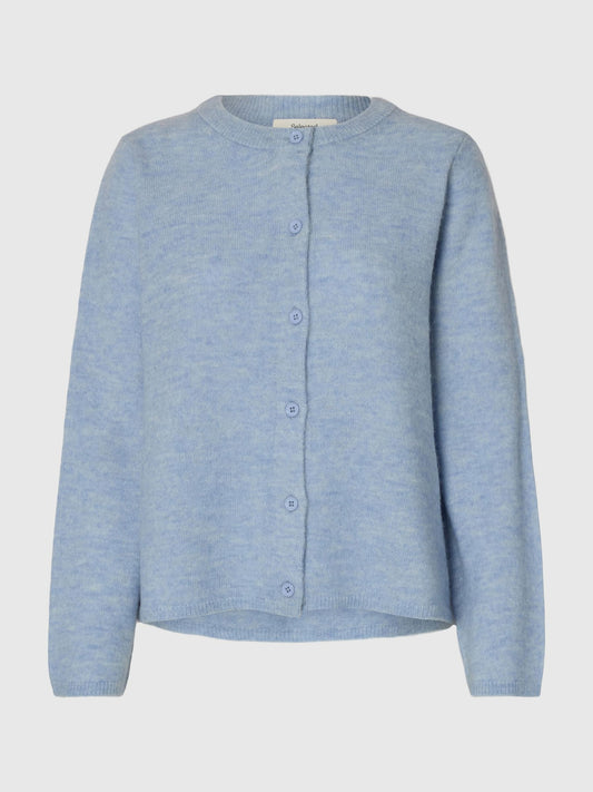 LULU CARDIGAN CASHMERE BLUE