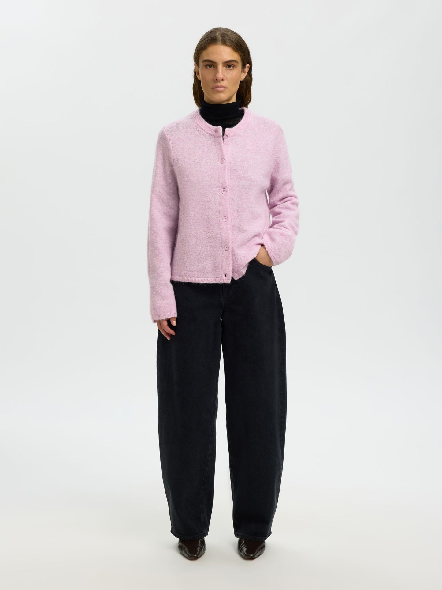 LULU CARDIGAN WINSOME ORCHID