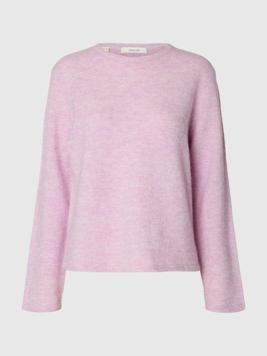 LULU KNIT JUMPER WINSOME ORCHID