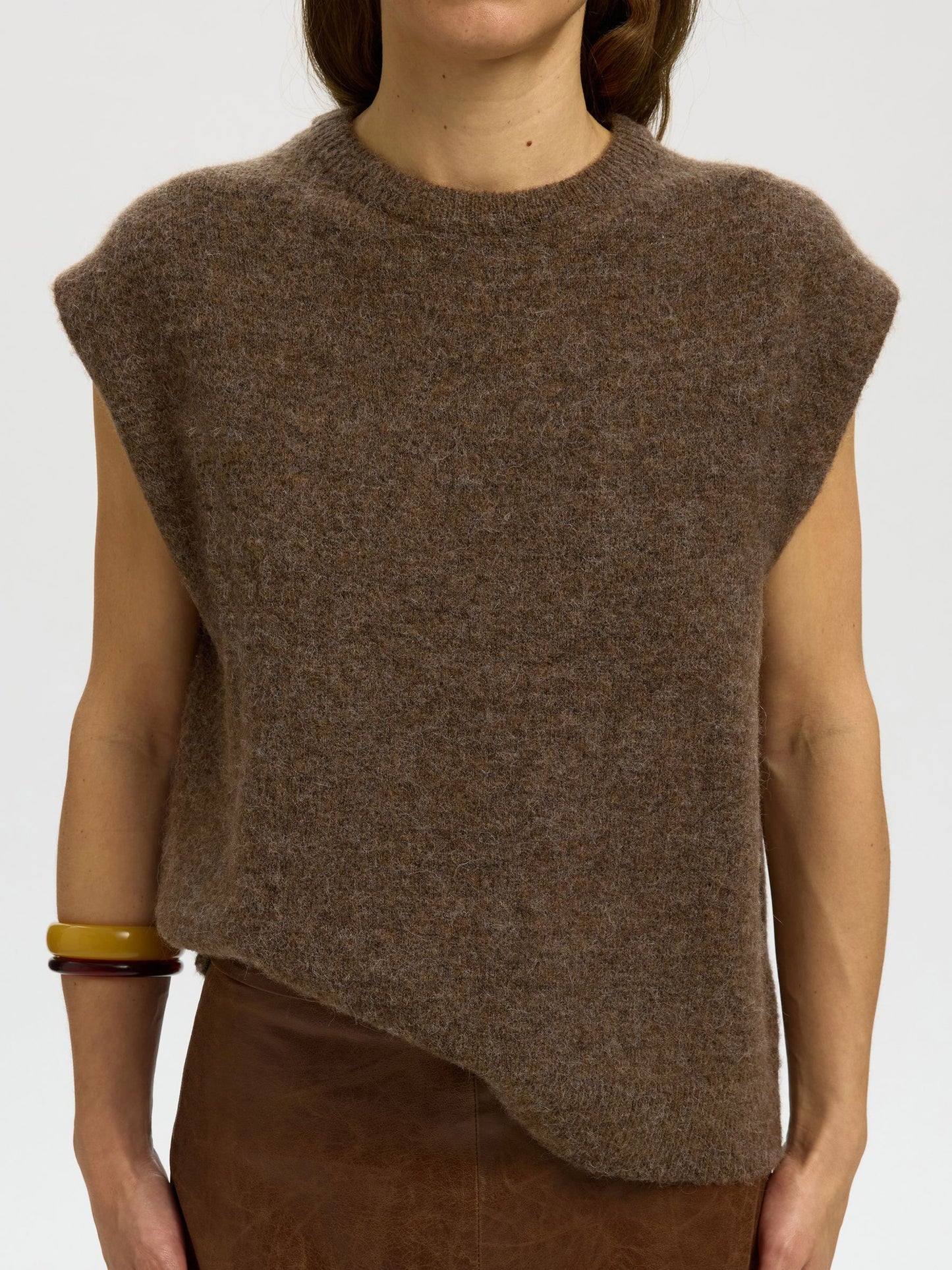 LULU KNIT VEST DACHSHUND