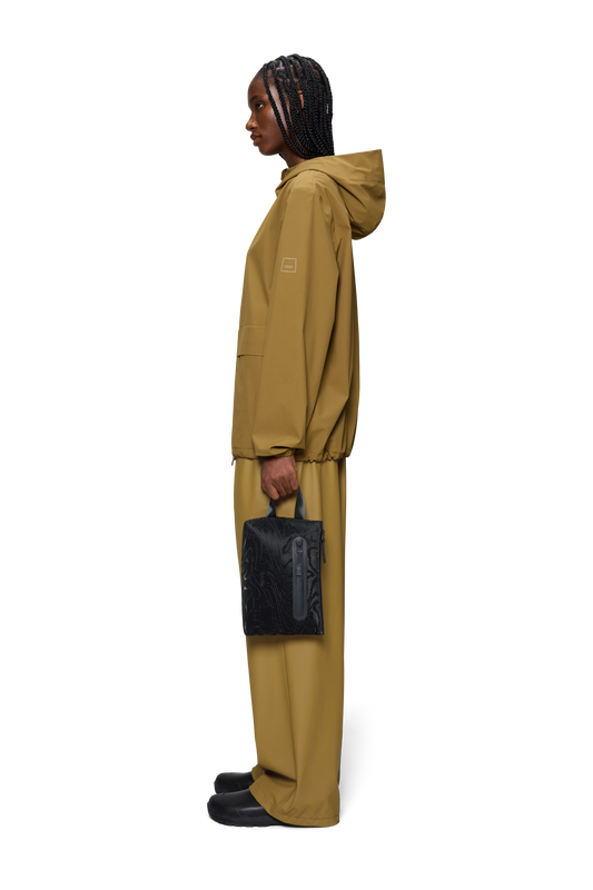 COSMETIC BAG LARGE ZIP AMP