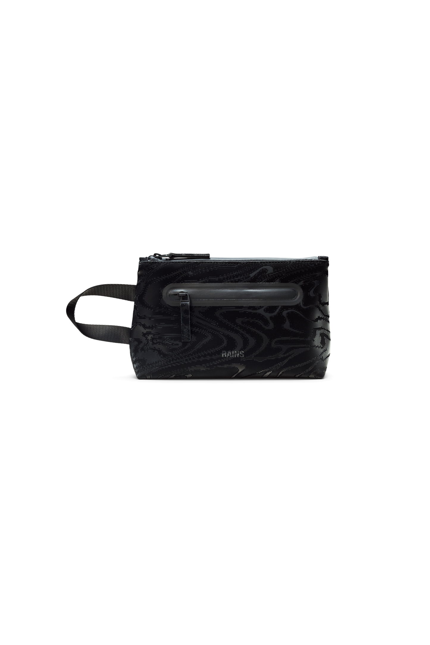 COSMETIC BAG LARGE ZIP AMP