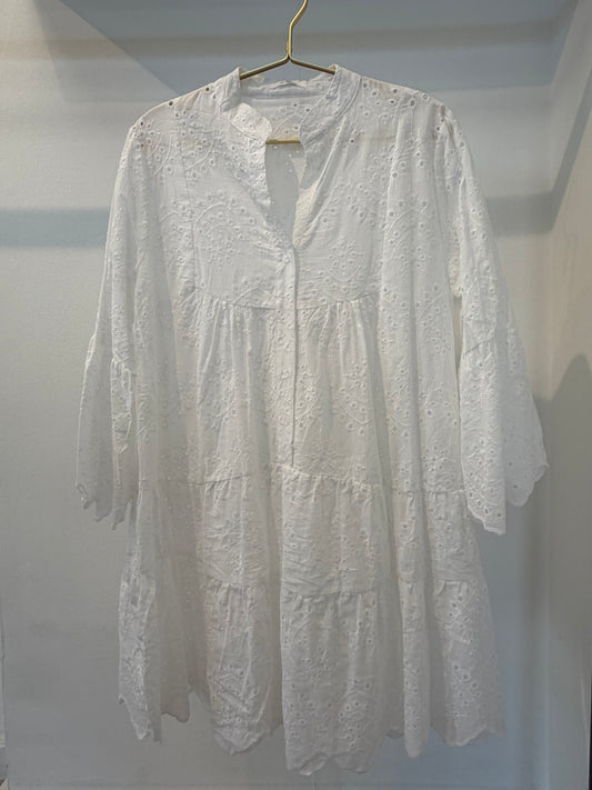 DARCEY DRESS WHITE