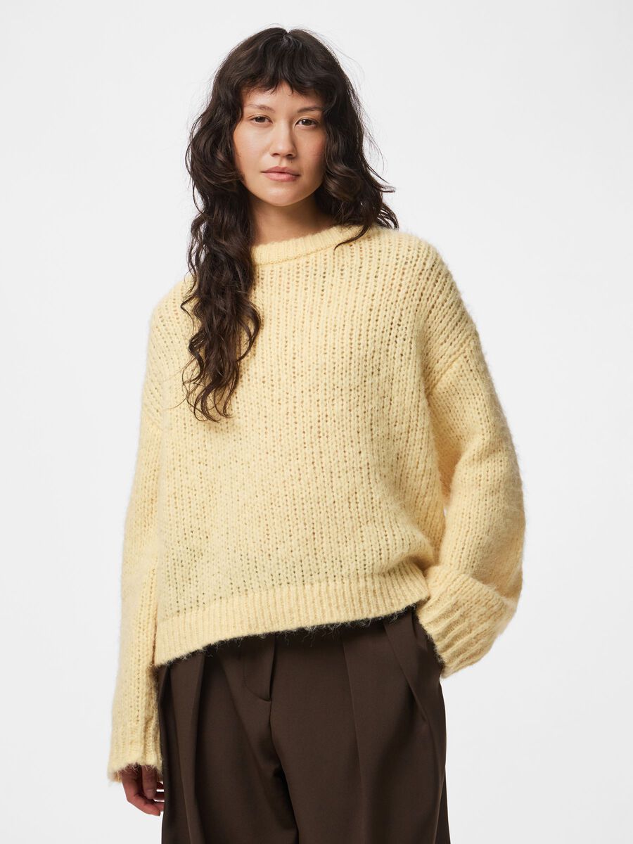 DORTHEA  CHUNKY KNIT FRENCH VANILLA