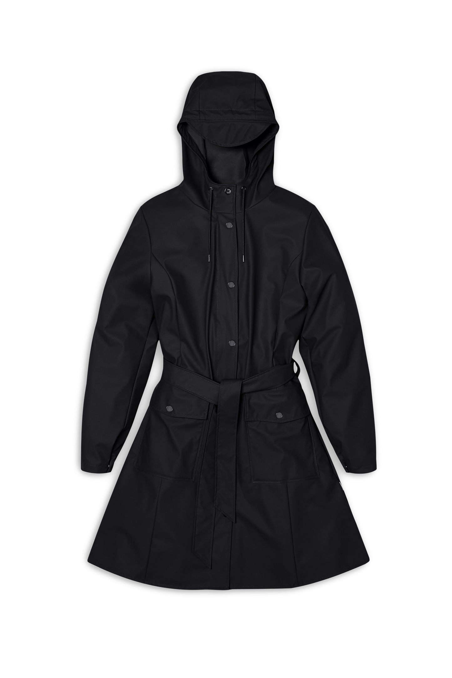 CURVE JACKET BLACK LONG