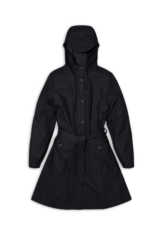 CURVE JACKET BLACK LONG