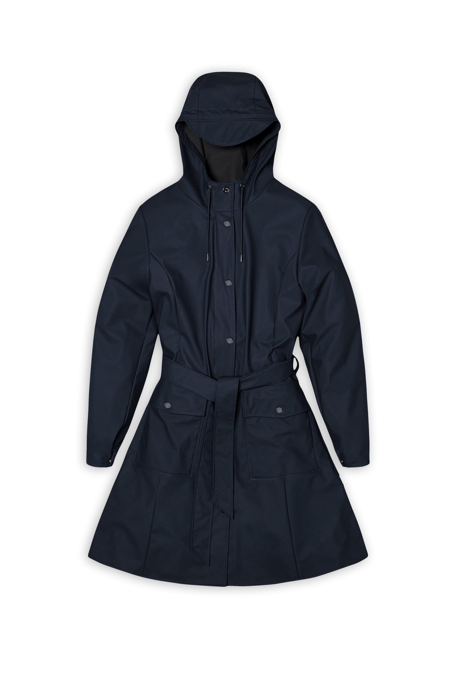 CURVE JACKET NAVY LONG