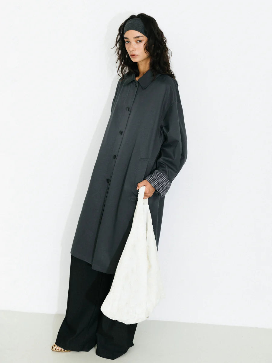TRENCH COAT GREY