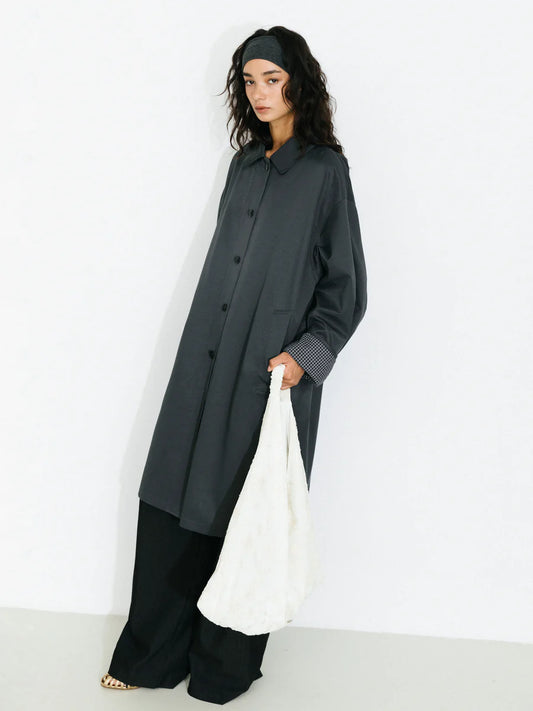 TRENCH COAT GREY