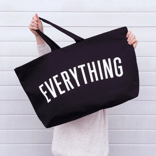 REALLY BIG EVERYTHING BLACK