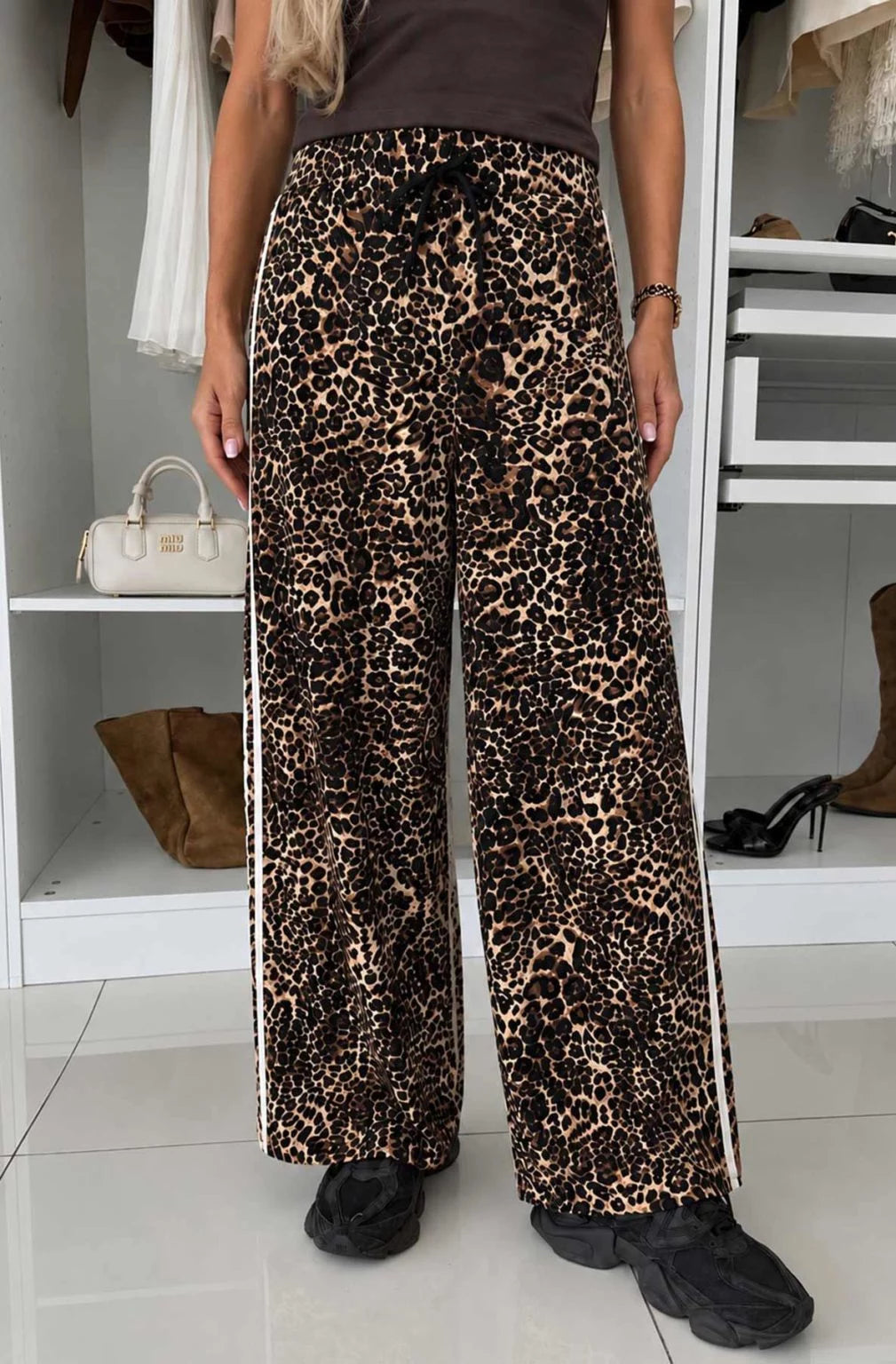 SABINA JOGGERS LEOPARD
