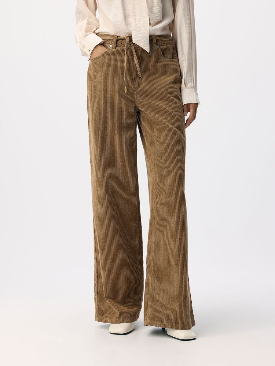 MOJI ALIMA WIDE CORDS TANNIN