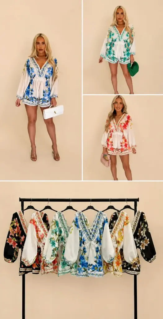 JEMMA PLAYSUIT MINT