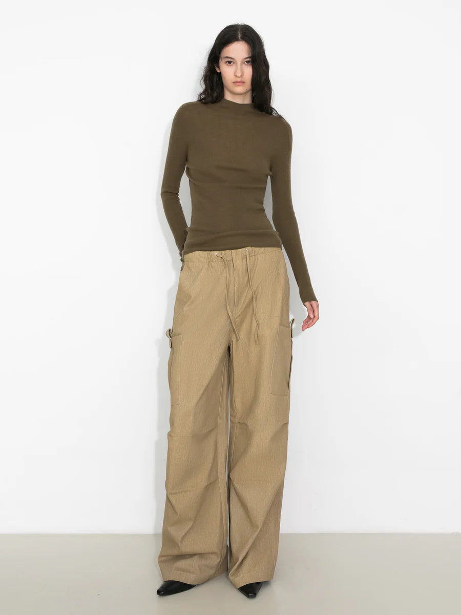 MERINO TURTLENECK GREEN