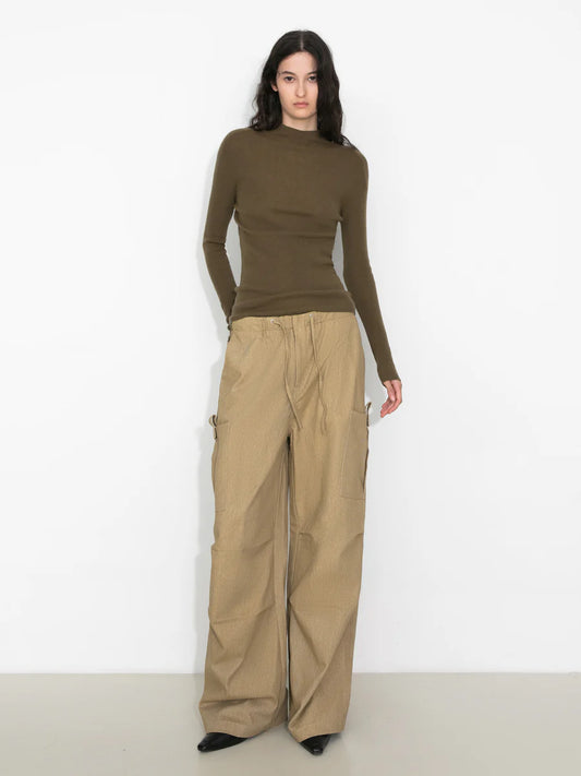 MERINO TURTLENECK GREEN