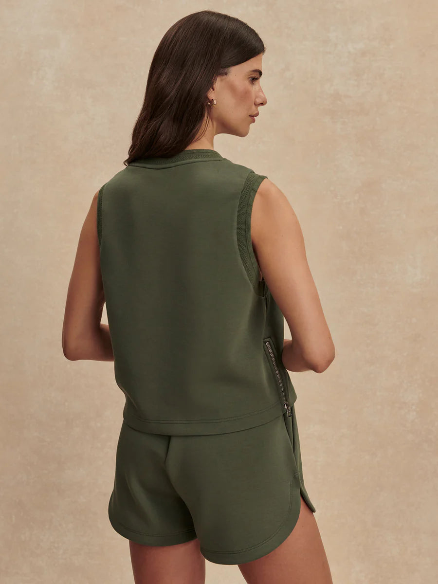 SHEA CROP TANK THYME