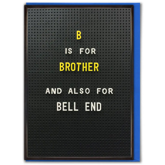 BROTHER BELLEND CARD