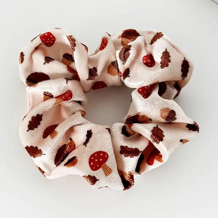 SCRUNCHIE FOREST FRIENDS MUSHROOM