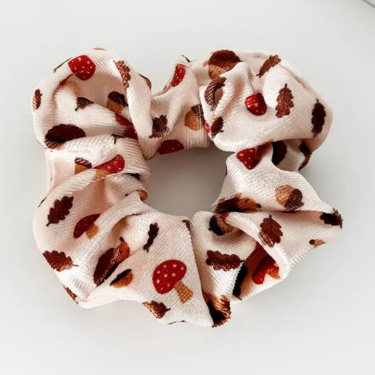 SCRUNCHIE FOREST FRIENDS MUSHROOM