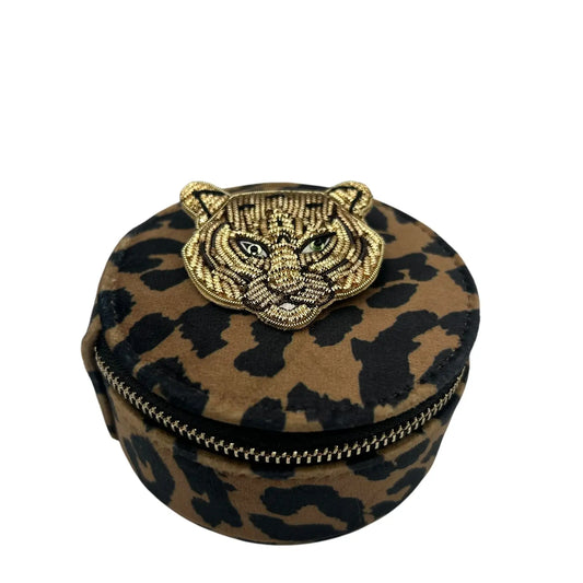 JEWELLERY BOX LEOPARD TIGER