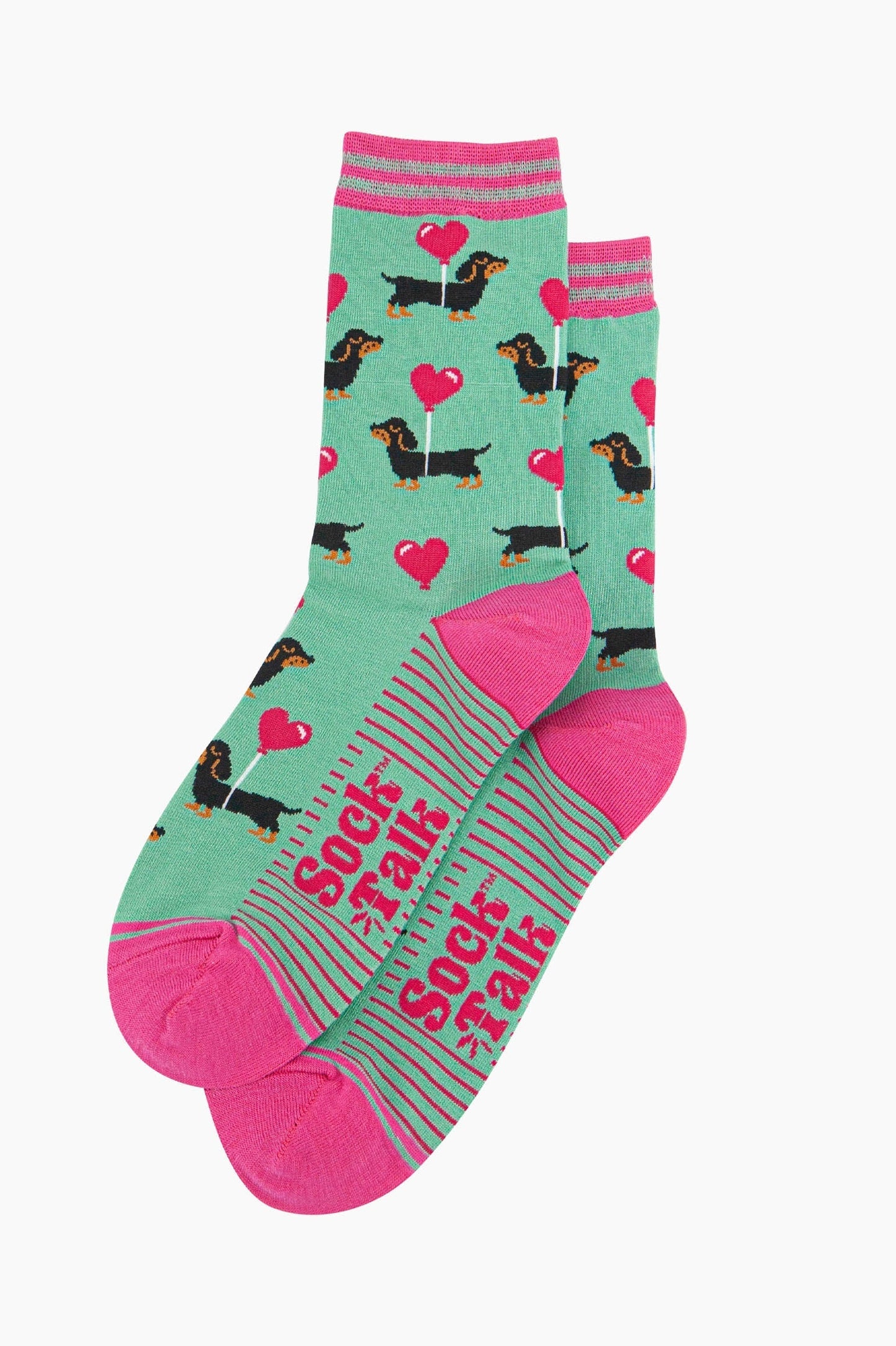 SAUSAGE HEART BAMBOO SOCKS