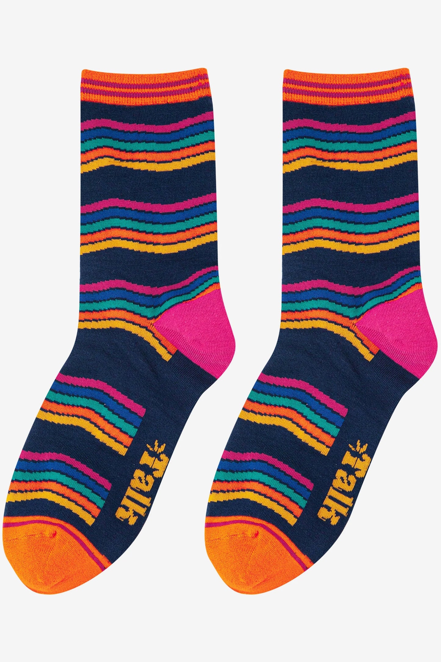 RAINBOW STRIPE BAMBOO SOCKS