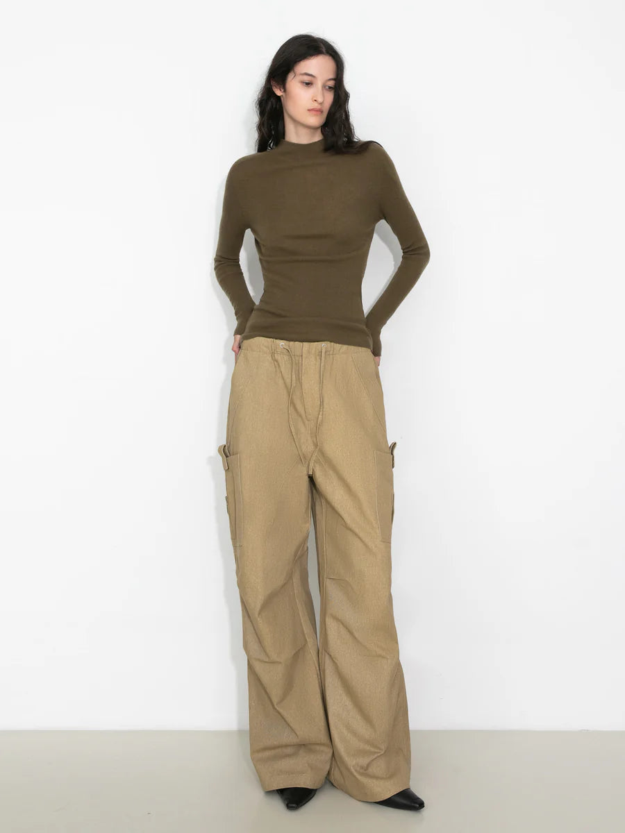 MERINO TURTLENECK GREEN