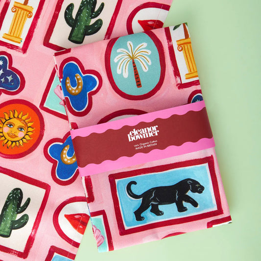 ELECTRIC COAST PANTHER TEA TOWEL