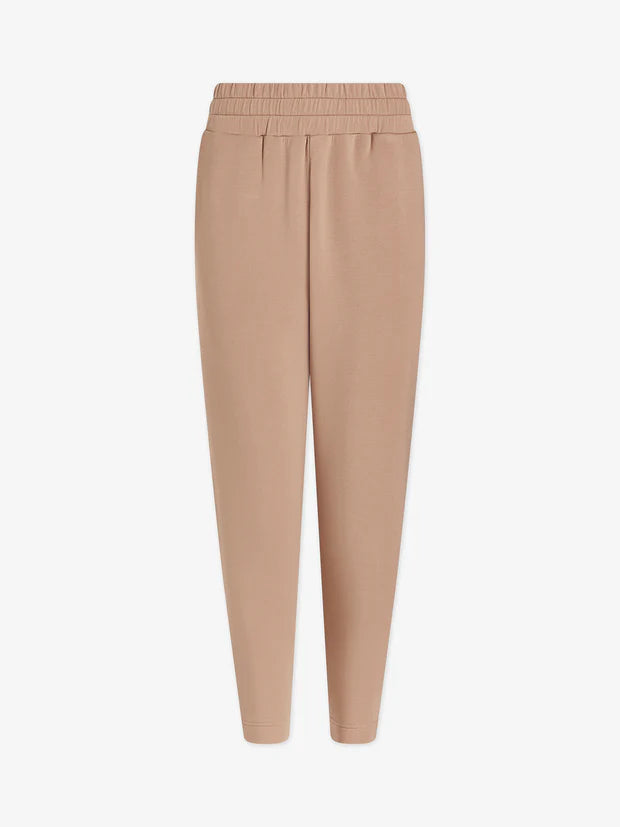 SLIM HEM PANT ZIP 26" LIGHT TAUPE