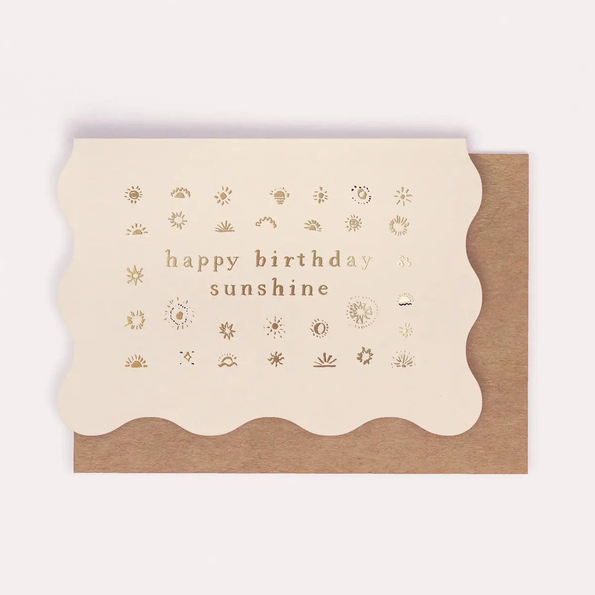BIRTHDAY SUNSHINE FOIL CARD
