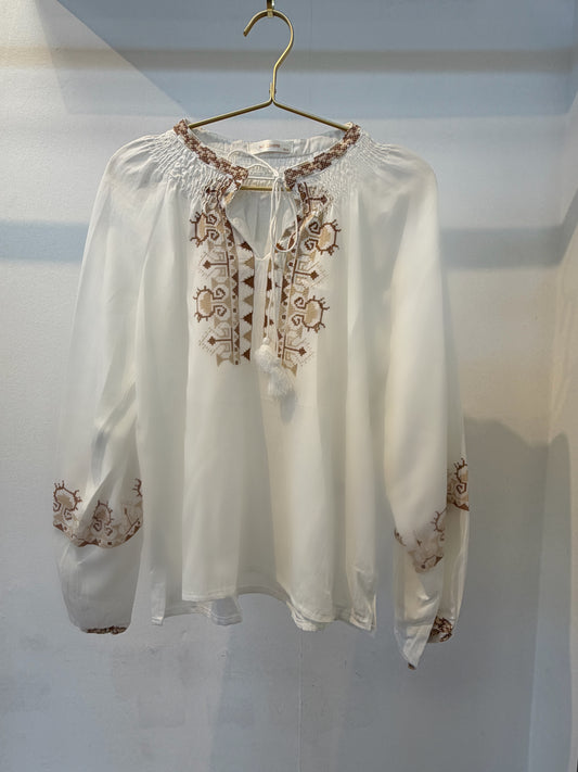 CLEO BLOUSE WHITE