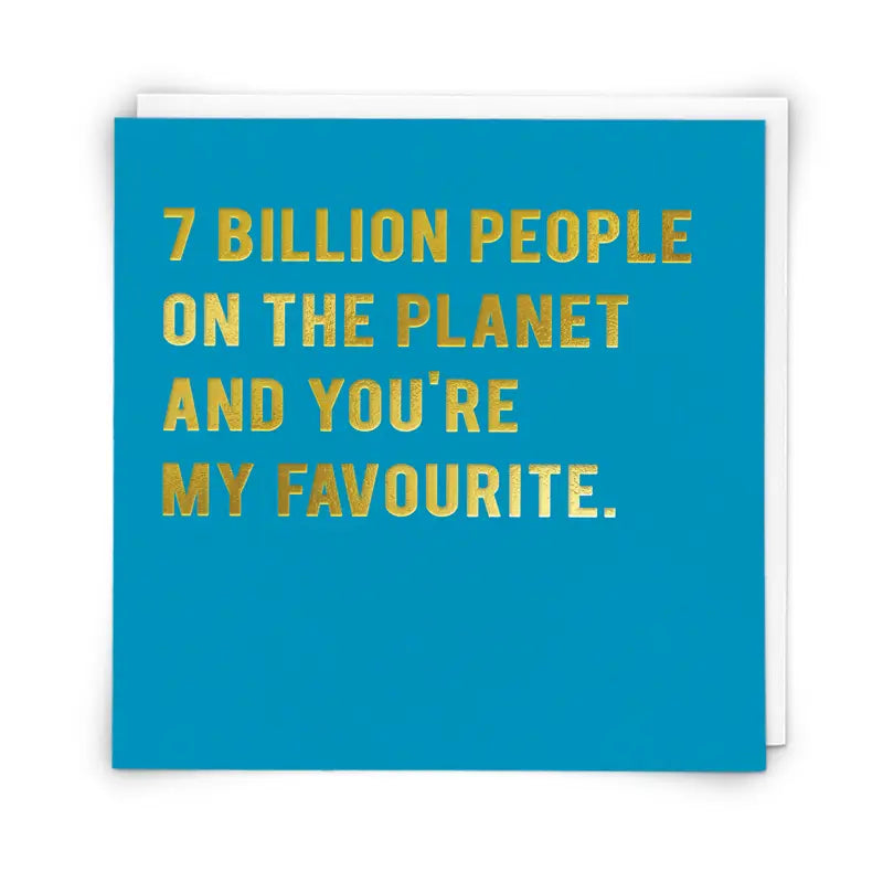 7 BILLION CARD