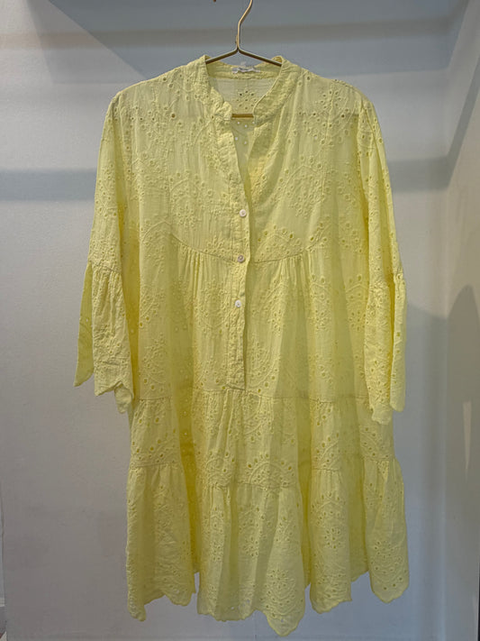 DARCEY DRESS CANARY