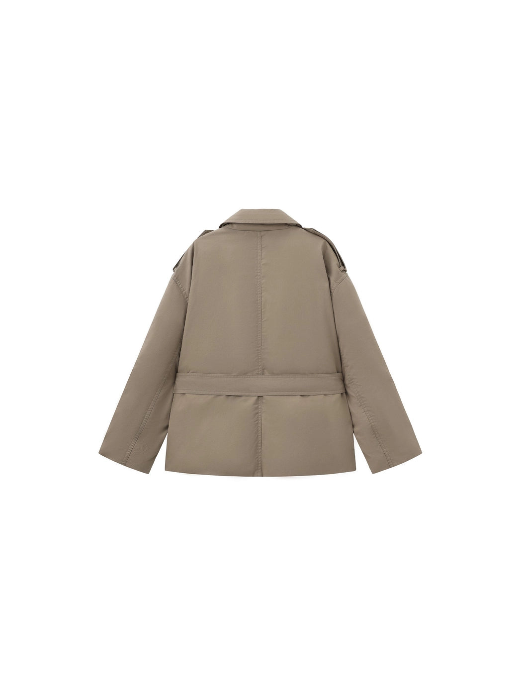 OVERSIZED DOWN JACKET KHAKI