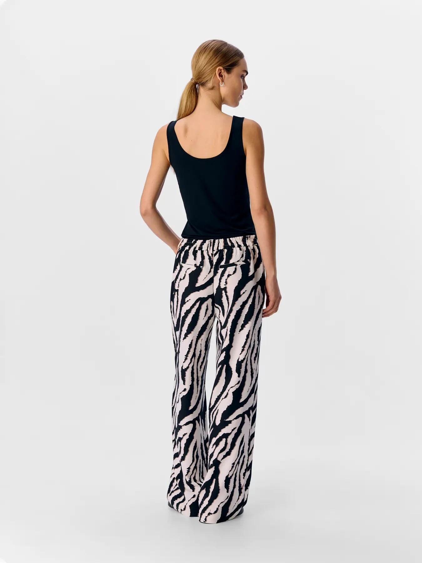 LISA WIDE LEG PANT ZEBRA