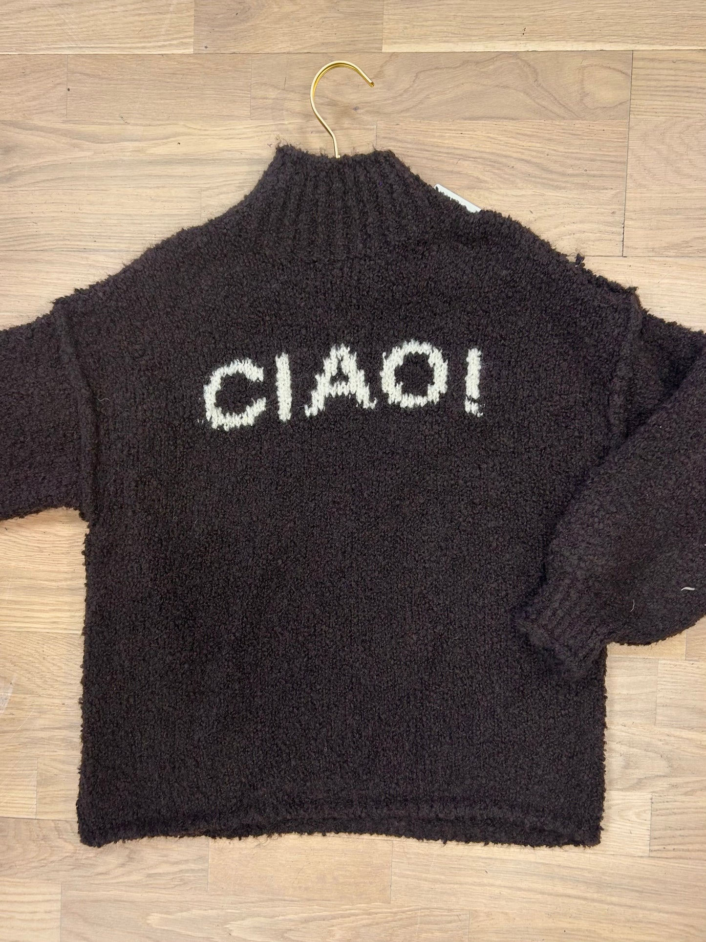 CIAO KNIT BROWN