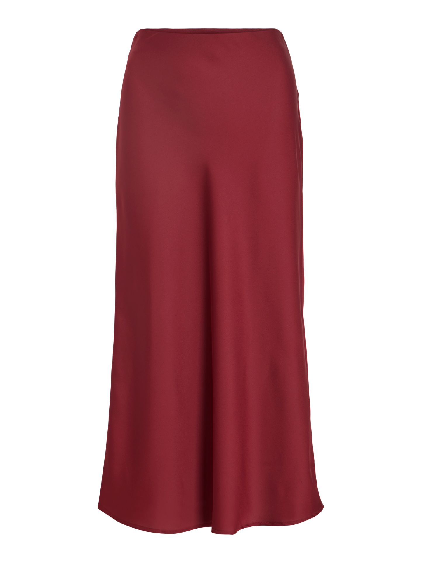 ELLETTE SKIRT CARAMEL CABERNET BERGUNDY