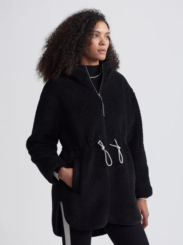 LOWENS SHERPA JACKET BLACK