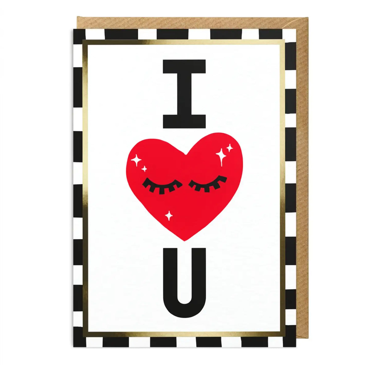 I HEART YOU CARD