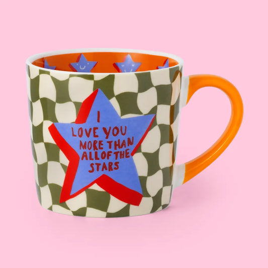 I LOVE YOU MORE STARS MUG