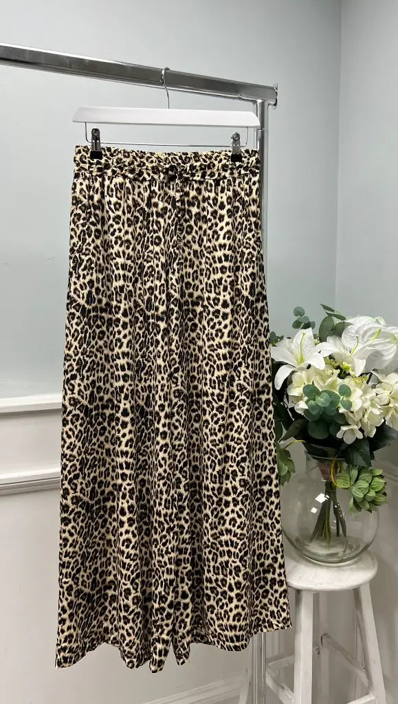 FLO TROUSER LEOPARD