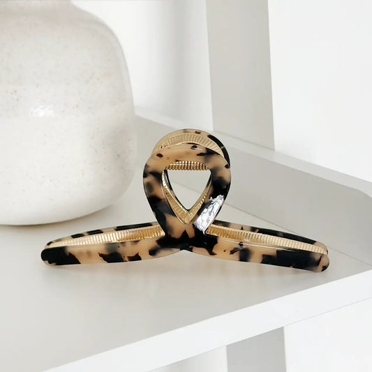 HAIR CLAW IVORY TORT