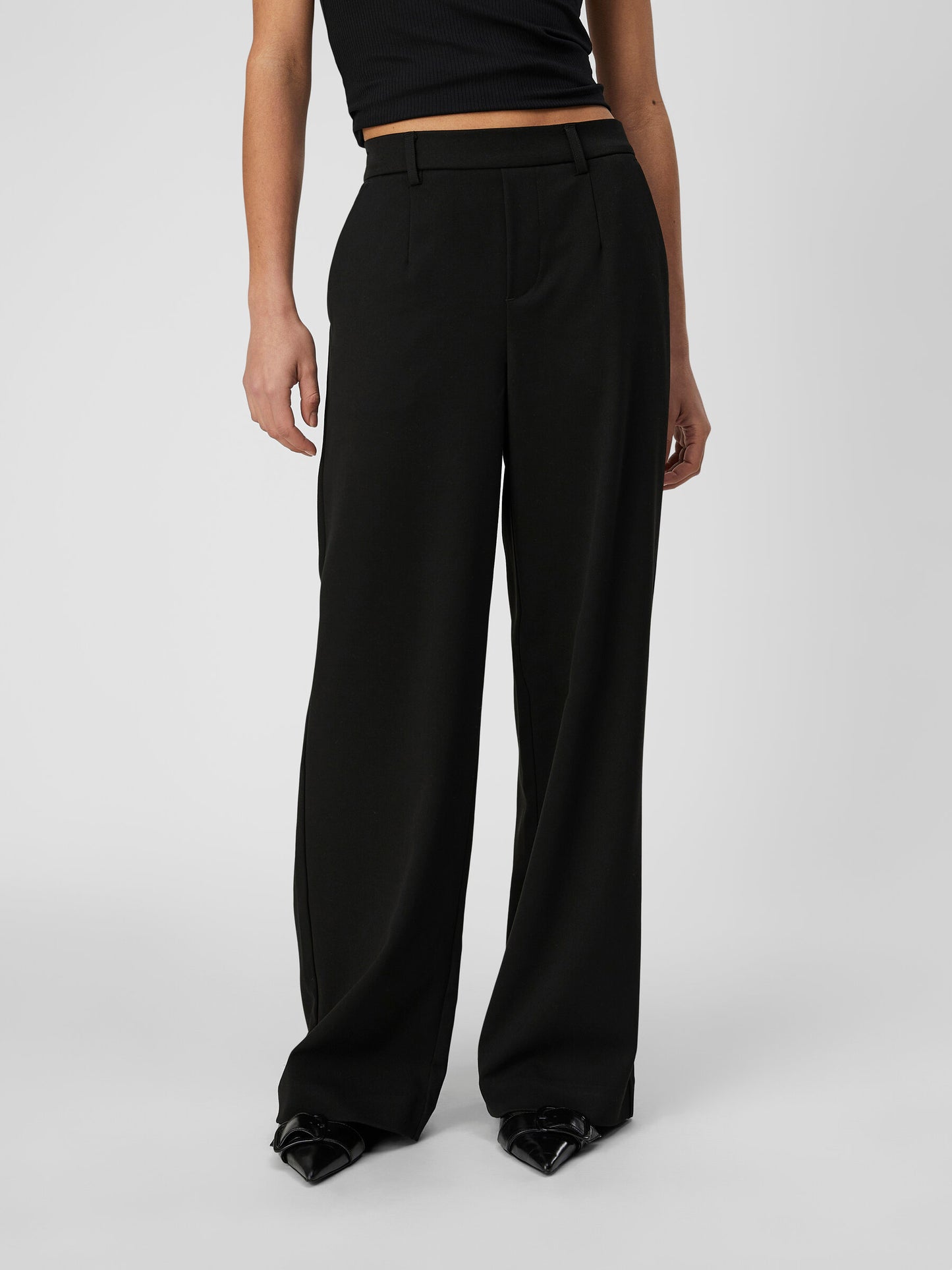 LISA WIDE LEG PANT BLACK