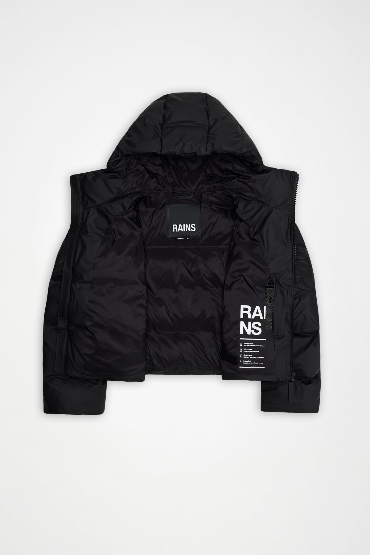 ALTA PUFFER SHORT BLACK
