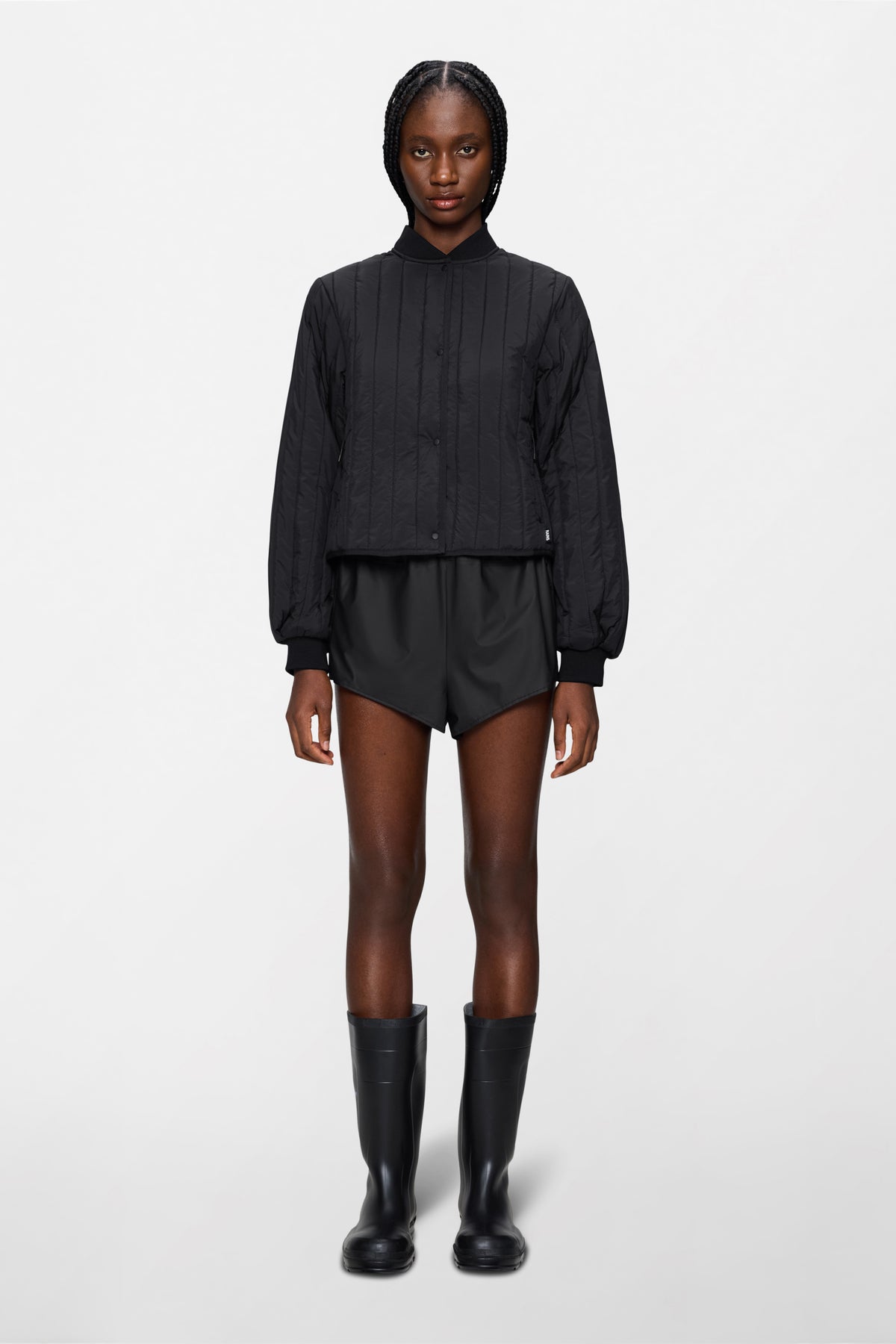 BANJA LINER BOMBER JACKET BLACK