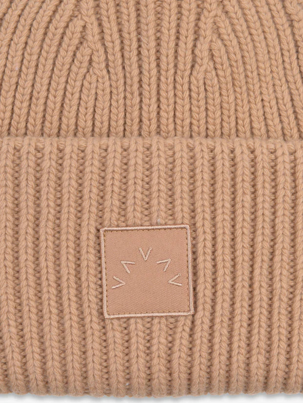 CRESTA RIB BEANIE SAND