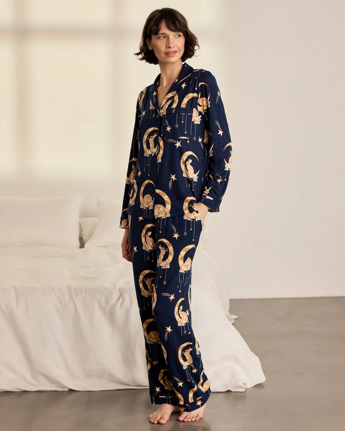 SOFT LUNAR BUNNY PYJAMA SET