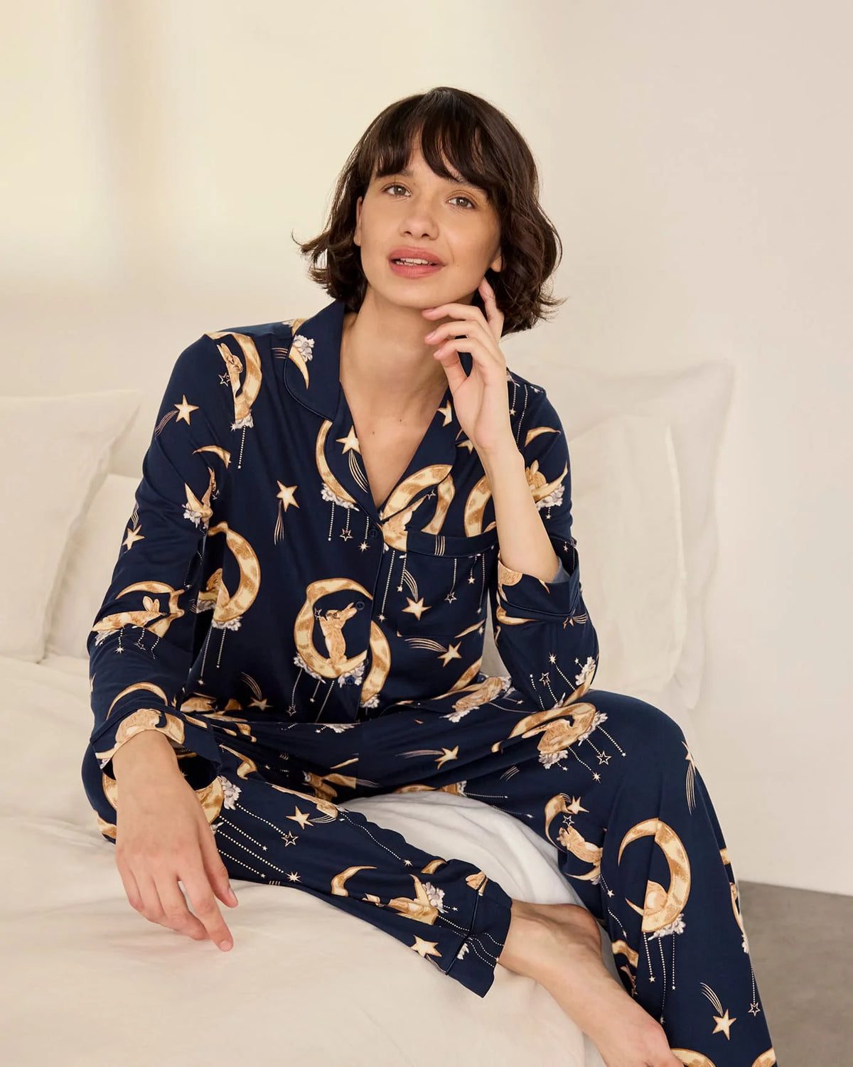 SOFT LUNAR BUNNY PYJAMA SET