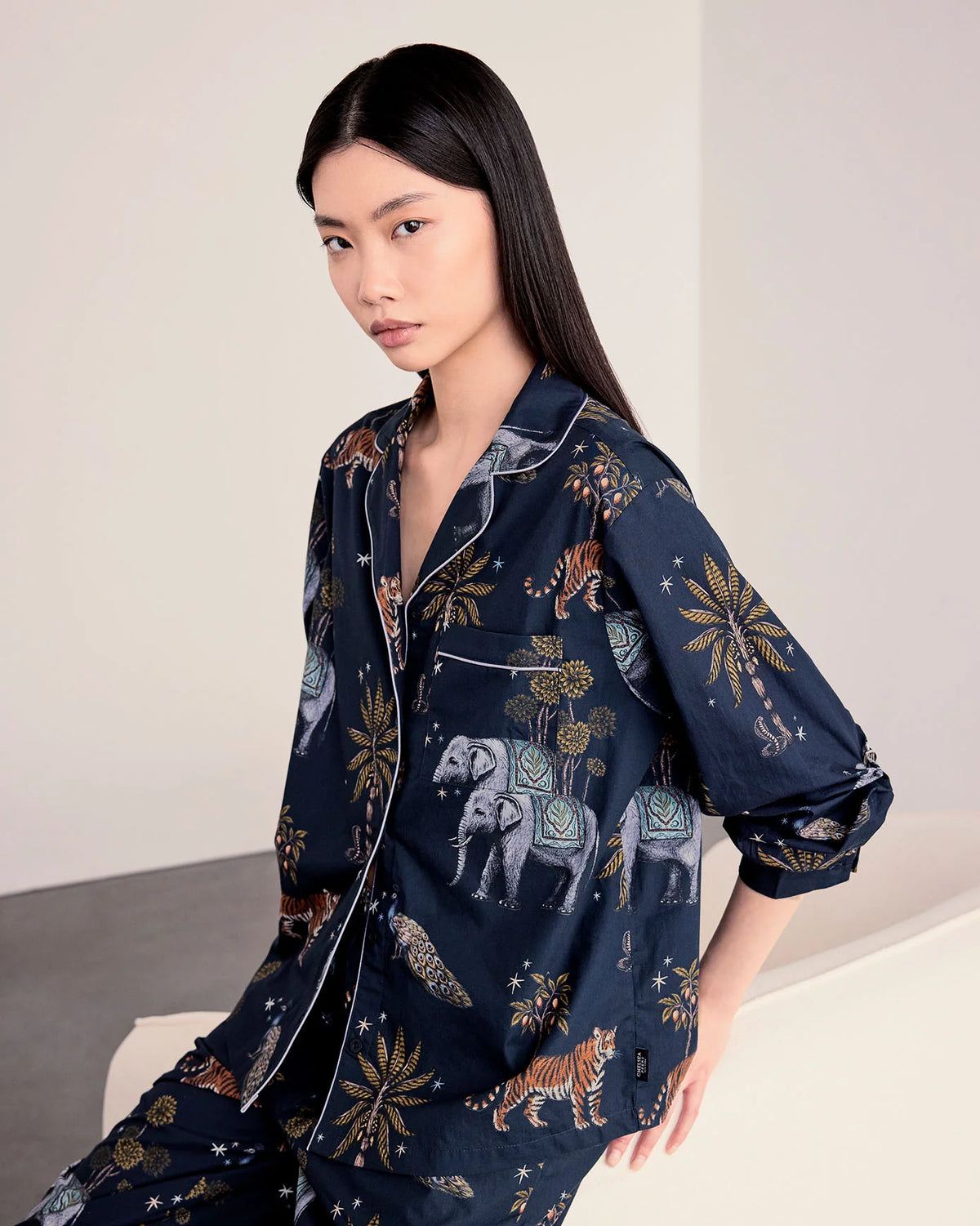 COTTON TWILIGHT SAFARI PYJAMA SET